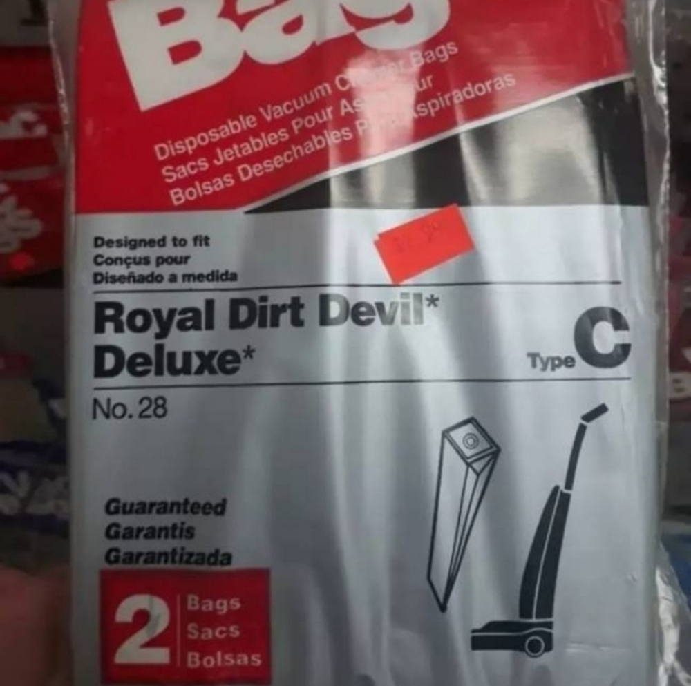 Vacuum bags type "C" Royal Dirt Devil Deluxe​
